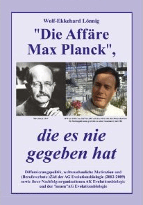 Wolf-Ekkehard Lnnig: 'Die Affre Max Planck', die es nie gegeben hat